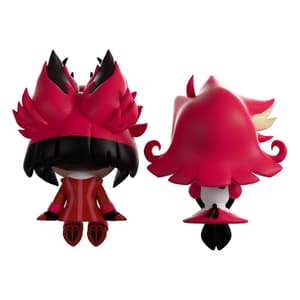 Alastor & Niffty - Monitor Buddiez - Hazbin Hotel Vinyl Figures - Youtooz   - 1