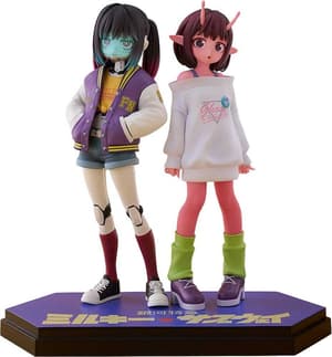 Chiharu Kujo & Makina Kurusu - SP -  Milky Subway Pop Up Parade - Good Smile Company - 4