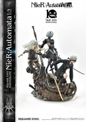 2B, 9S und A2 - Deluxe Edition - NieR Automata Masterline - Square Enix / Prime 1 Studio - 12