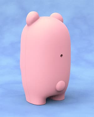 Pinker Bär - Nendoroid More: Face Parts Case - 1