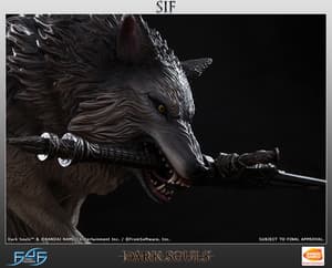 Sif, der Große Grauwolf – Dark Souls Statue 1/4 von First 4 Figures - 57