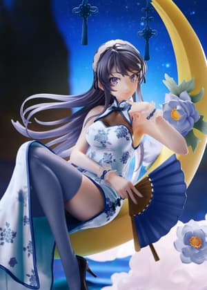 Mai Sakurajima - Chinese Dress - White Edition - Spiritale / Wing (7)