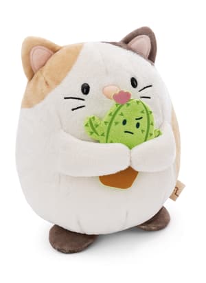 Katze Angy - mymochi - Plüsch (mit Kaktus) (16cm)  (1)