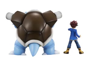 Gary Oak and Blastoise - Pokemon G.E.M. - Megahouse - 3