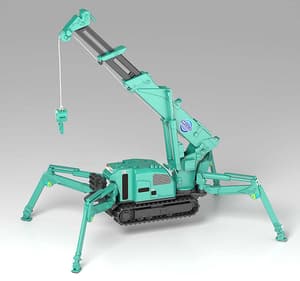 MODEROID MAEDA SEISAKUSHO Spider Crane (Green)(re-run) - 2