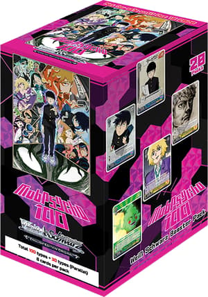 Weiss Schwarz - Mob Psycho 100 - Booster Packung (8 Karten) - (Englische Version) - 2