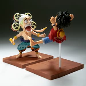 Monkey D. Ruffy & Enel - One Piece - WCF Log Stories - Banpresto (1)