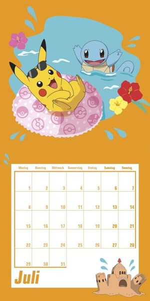 Pokemon Kalender 2024 Panini - 4