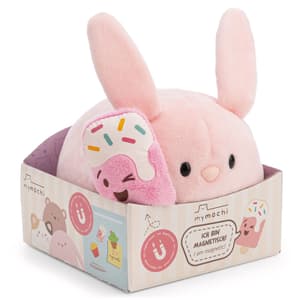 Kuscheltier Hase Pibu 13cm liegend mit Magnet moodie Softeis in Geschenkbox - 8