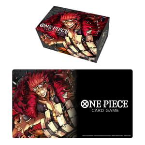 Spielmatte und Deckbox Set - Eustass "Captain" Kid- One Piece Card Game (1)