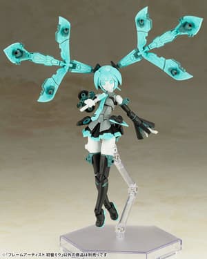 Hatsune Miku - Frame Artist Model Kit - Kotobukiya - 4