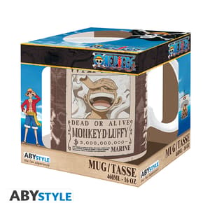 Monkey D. Ruffy "Wanted" - One Piece - Tasse - 460 ml - AbyStyle (1)
