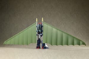COMBAT ARMORS MAX29 1/72 Scale Combat Armor Dougram Hang Glider Equipment Type - 5