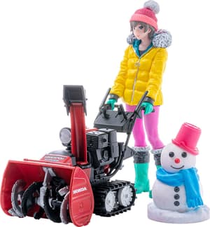 PLAMAX MF-62: minimum factory Minori with Honda Small Snow Plow HSS1170n (JX) - 9