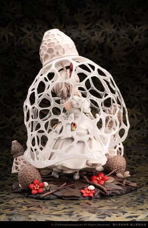 Dictyophora Indusiata (Tropische Schleierdame)- The Mushroom Girls - Reverse Studio (2)