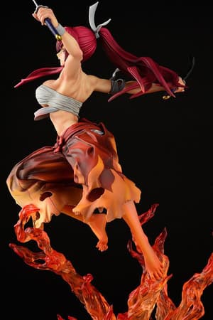Erza Scarlet - Samurai Light Flame Manjo: Kurenai - Rouge - Orca Toys - 15