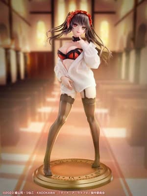 Date A Live V Re:Dress PVC Figure 1/4 Kurumi Tokisaki Dress shirt Ver. 40 cm - 1