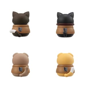 Set - Attack on Titan Mega Cat Project -  Gathering Scout Regiment danyan! - Megahouse - 5