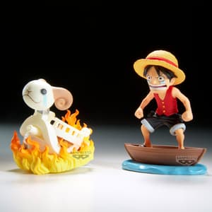 Monkey D. Ruffy & Flying Lamb / Going Merry - One Piece - WCF Log Stories - Banpresto (1)