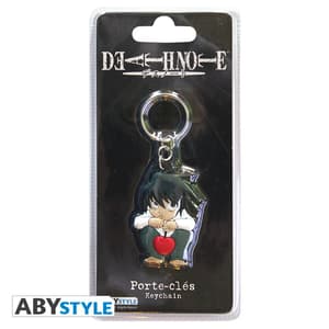 DEATH NOTE - Keychain PVC "L - character" - Abystyle - 4