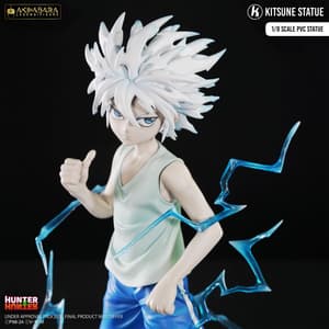 Killua Zoldyck - Hunter X Hunter - Kitsune Statue (1)