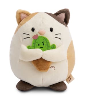 Katze Angy - mymochi - Plüsch (mit Kaktus) (16cm)  (1)