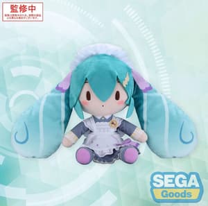 Hatsune Miku - Classical Maid - Fuwa Petit Plüschtier - Sega (24 cm) (2)
