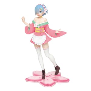 Rem - Renewal Edition - Sakura Image - Precious Figure - Taito - 1