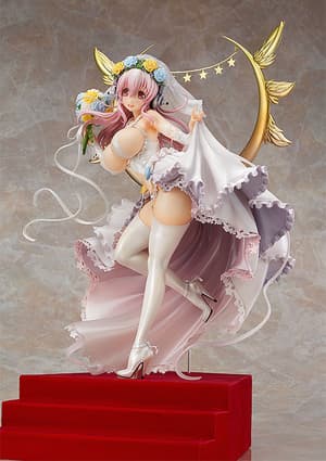 Super Sonico – 10th Anniversary Wedding Figur (Good Smile Company, 1/6 Scale) - 2