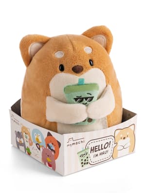 Hund Hiro - mymochi - Plüsch (mit Bubble Tee) (16cm)  (1)