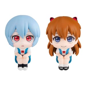 Rei Ayanami & Shikinami Asuka Langley - Limited Set - Neon Genesis Evangelion Look Up - Megahouse (1)