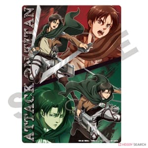 Eren & Levi - Attack on Titan - kleine Schreibtischunterlage : Pencil Board (Group Action) - Crux.jpeg