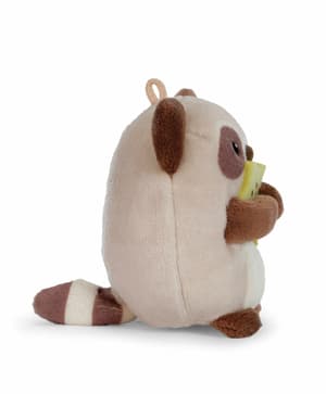 Waschbär Rakuma - mymochi - Plüsch (mit Zauberstab u. Feenkostüm in Geschenkbox (8cm)  (1)