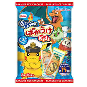 Pokemon Bakuke Kids sweet Shoyu Senbei - Würzige Reiscracker - Kuriyama - 92 g (1)