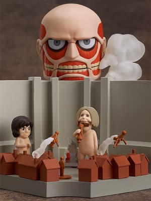 Nendoroid 360 Colossal Titan & Attack on Titan Playset - 3