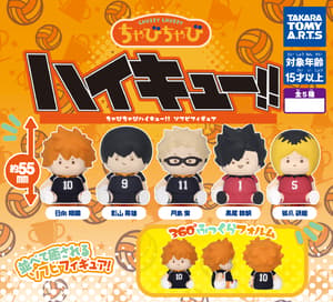 Zufällige Auswahl - Haikyu!! - Chubby Chubby Sofubi Figuren - Takara Tomy Arts (1)