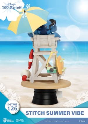 Stitch - Summer Vibe - D-Stage - Beast Kingdom Toys (4)