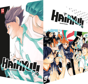 Haikyu!! Sammelbox 2 - Kaze - Band 11-20 im Schuber - 1