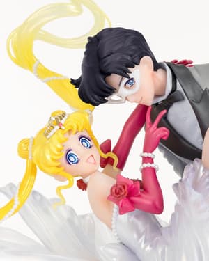 Usagi Tsukino & Tuxedo Mask - Moonlight Glow - Figuarts Zero Chouette - Bandai Spirits - 5