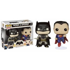 Funko Pop! Heroes: Batman v Superman 2Pack - Special Metallic Edition - 1