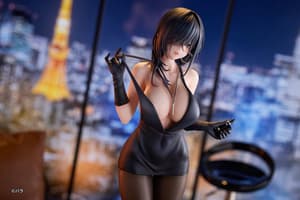 Ishimi Yokoyama (Bara) - Black One-Piece Dress - Hanabee (9)