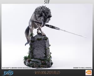 Sif, der Große Grauwolf – Dark Souls Statue 1/4 von First 4 Figures - 4
