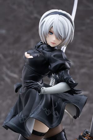 NieR:Automata Ver1.1a 2B (YoRHa No.2 Type B) 1/7 Scale PVC Statue by Max Factory - 11