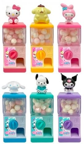 Sanrio Characters Collectable Candy Vending Machine - 30 g - Measty (1)