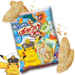 Pokemon Bakuke Kids sweet Shoyu Senbei - Würzige Reiscracker - Kuriyama - 92 g (1)