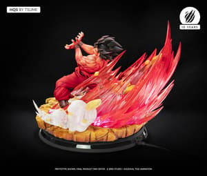 Son Goku - Kaio-Ken - Tsume HQS 1/6 Statue - 1