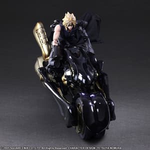 Cloud Strife and Fenrir - Advent Children Play Arts Kai - Re-Release - 4