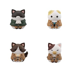 Set - Attack on Titan Mega Cat Project -  Gathering Scout Regiment danyan! - Megahouse - 9
