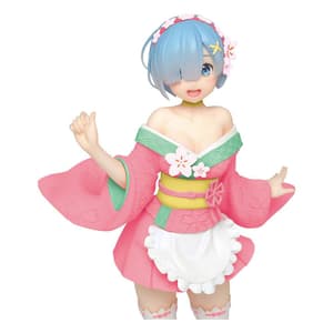 Rem - Renewal Edition - Sakura Image - Precious Figure - Taito - 4