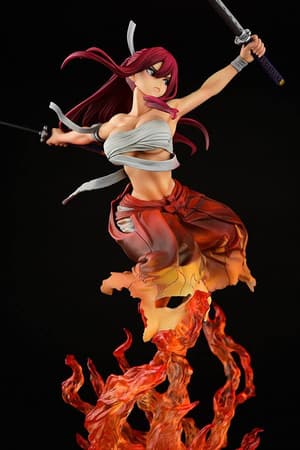 Erza Scarlet - Samurai Light Flame Manjo: Kurenai - Rouge - Orca Toys - 18